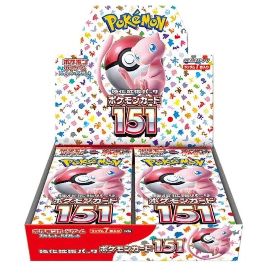 Pokemon Card 151 Booster Box SV2a (Shrink)