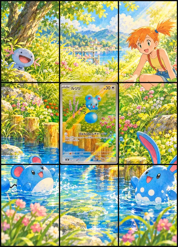 Azurill AR M6 086/076 binder art