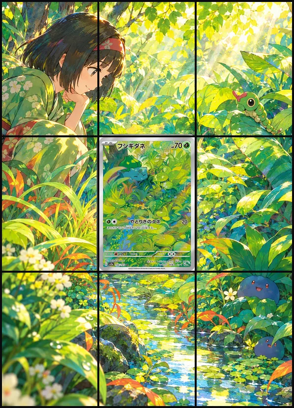 Bulbasaur AR SV2a 166/165 binder art