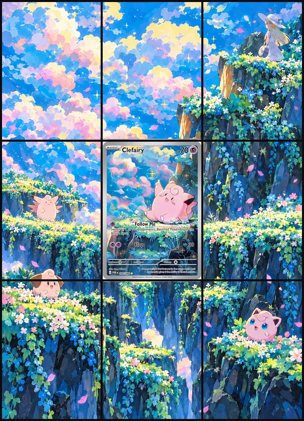Clefairy IR POR 094/088 binder art