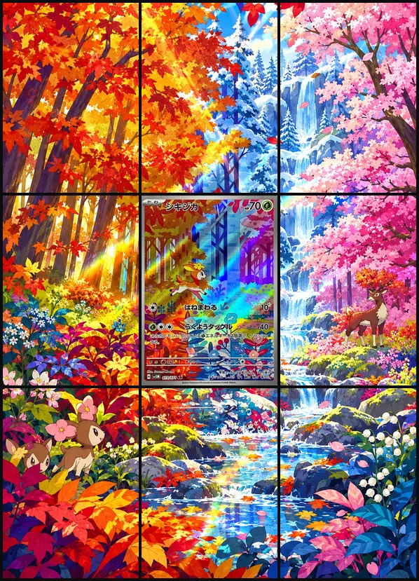 Deerling AR SV5M 073/071 binder art