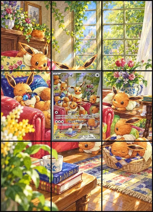 Eevee AR SV5a 078/066 binder art