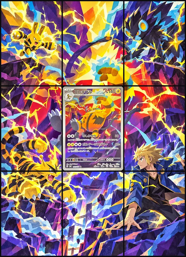 Electivire AR M6 081/076 binder art