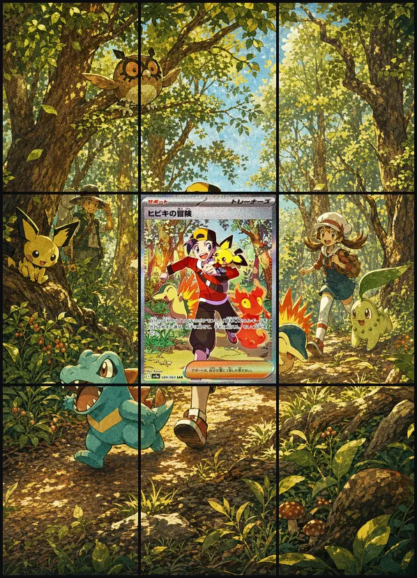 Ethans Adventure SAR sv9a 089/063 binder art