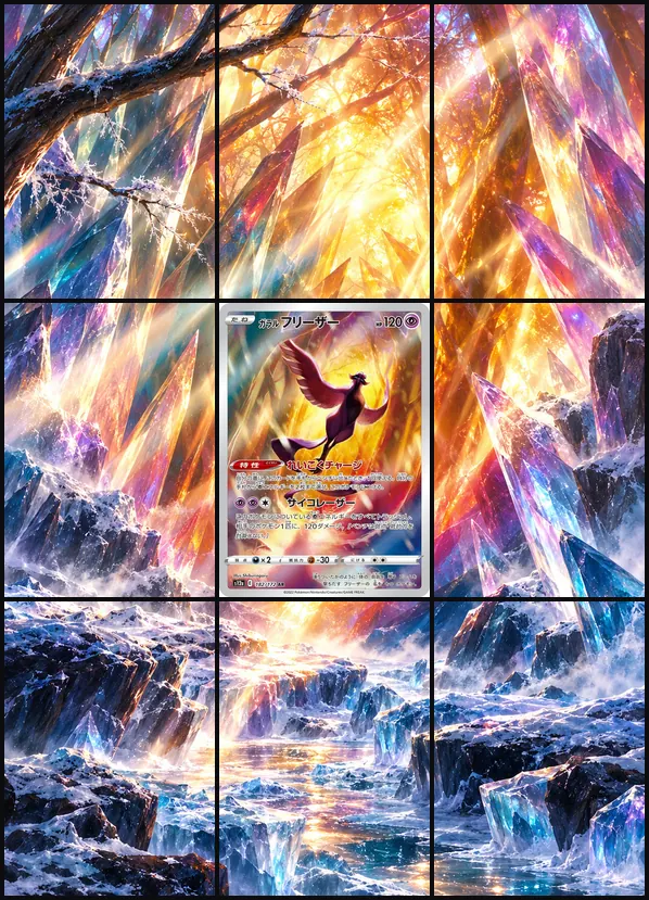 Galarian Articuno AR S12a 182/172 binder art
