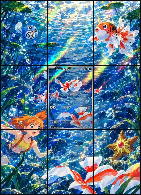 Goldeen AR M5 084/081 binder art