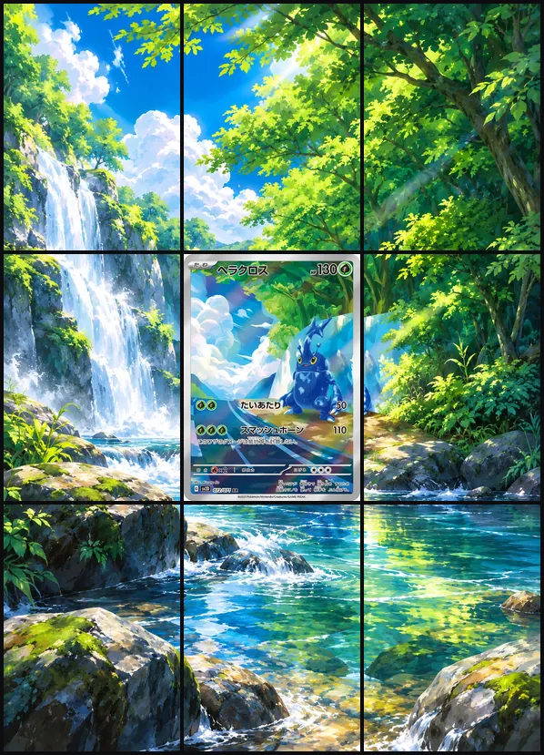 Heracross AR SV2D 072/071 binder art
