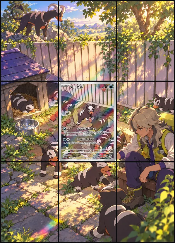 Houndour AR SV3 115/108 binder art