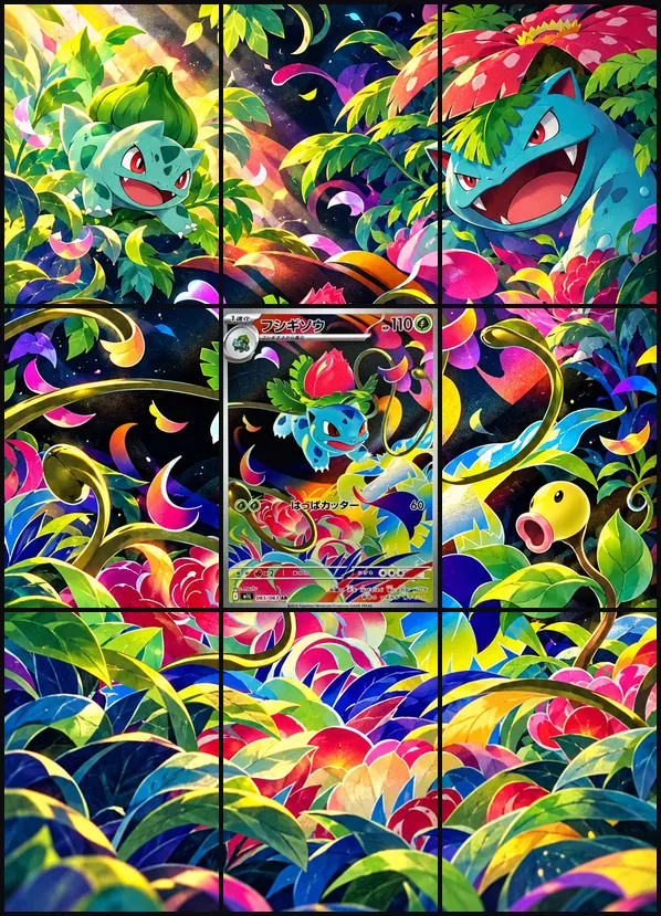 Ivysaur AR M1L 065/063 binder art