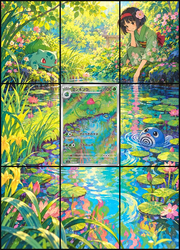 Ivysaur AR SV2a 167/165 binder art