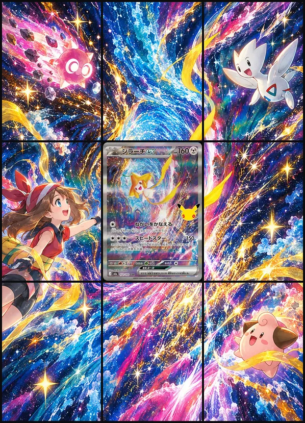 Jirachi ex SAR M6a 132/103 binder art