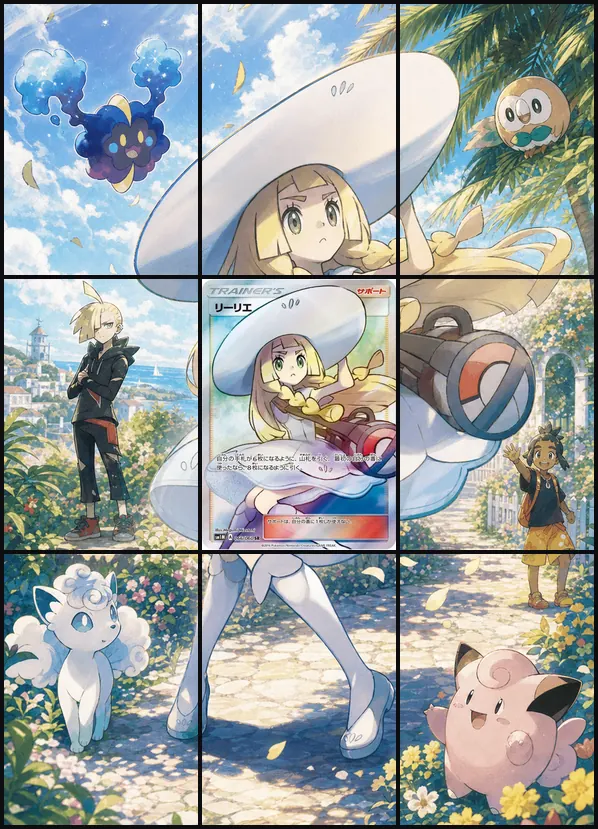 Lillie SR SM1M 066/060 binder art