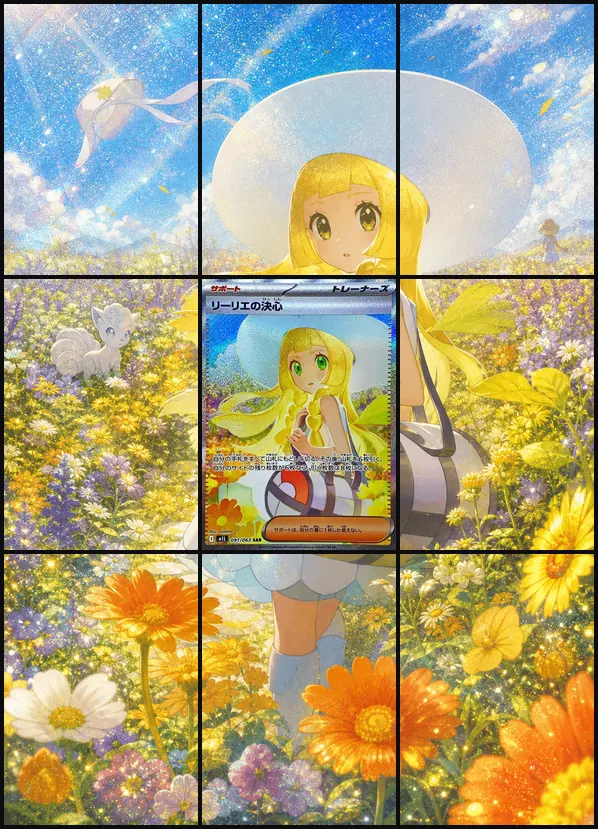 Lillies Determination SAR M1L 091/063 binder art