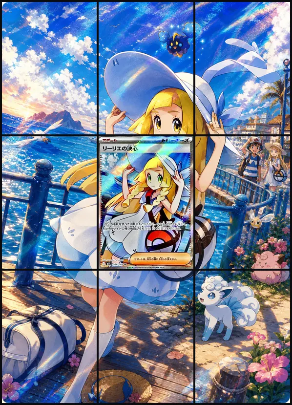 Lillies Determination SR M1L 086/063 binder art