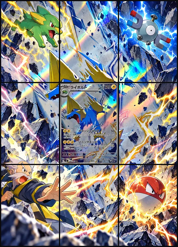 Manectric AR M5 086/081 binder art