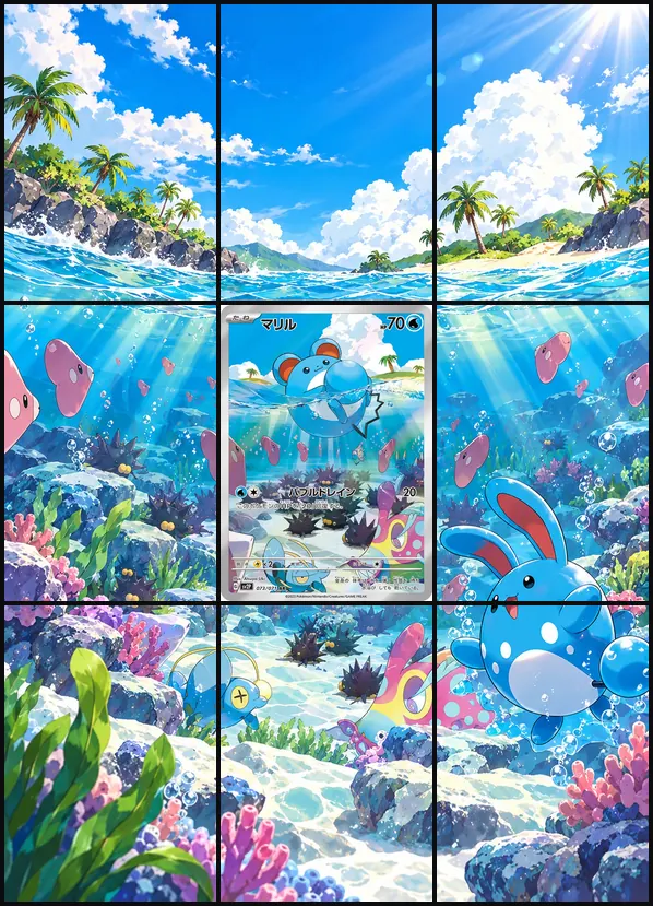 Marill AR SV2P 073/071 binder art