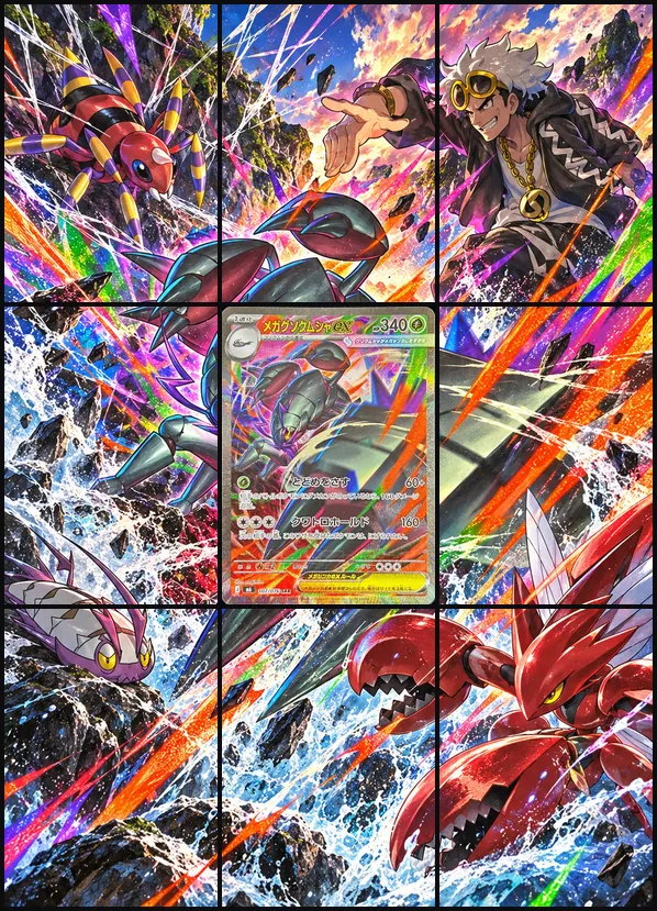 Mega Golisopod ex SAR M6 107/076 binder art