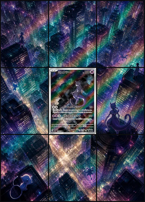 Mewtwo AR sv2a 183/165 binder art