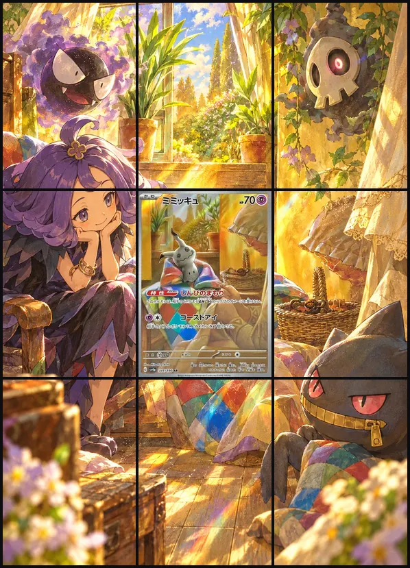 Mimikyu AR SV4a 341/190 binder art