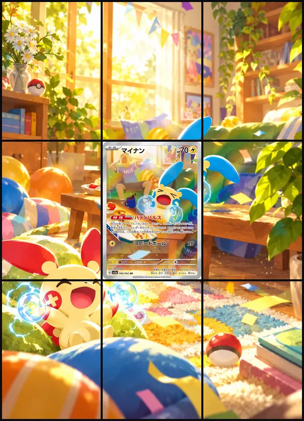 Minun AR SV3a 066/062 binder art