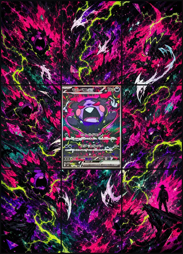 Morpeko ex SAR M5 115/081 binder art