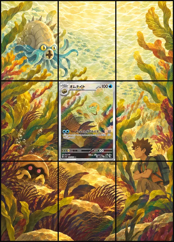 Omanyte AR SV2a 180/165 binder art