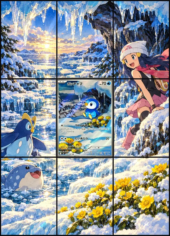 Piplup AR M2 085/080 binder art