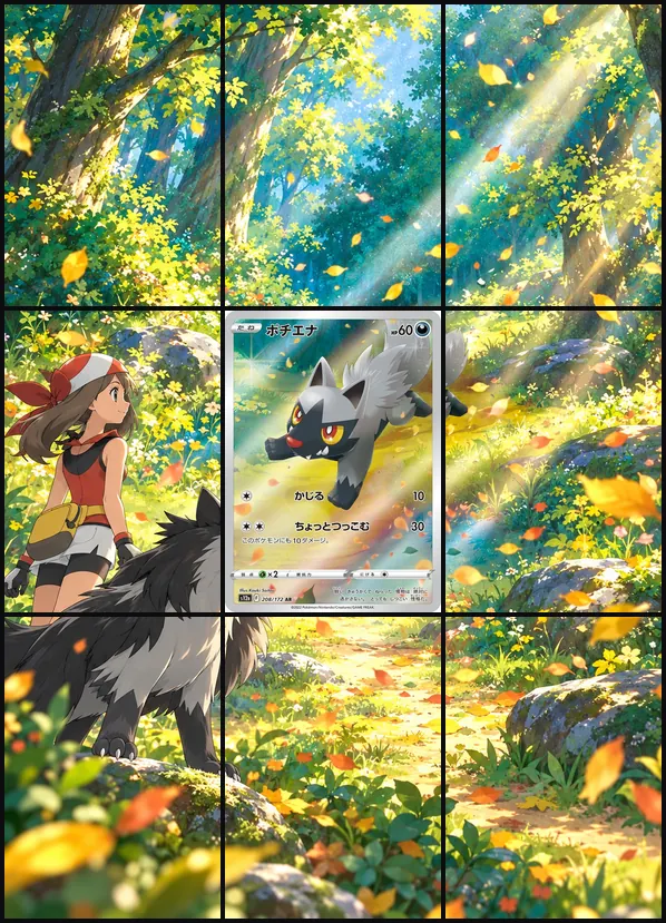 Poochyena AR S12a 208/172 binder art