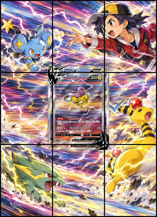 Raikou SAR S12a 218/172 binder art