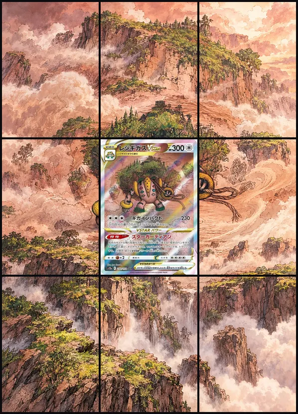 Regigigas VSTAR SAR S12a 233/172 binder art