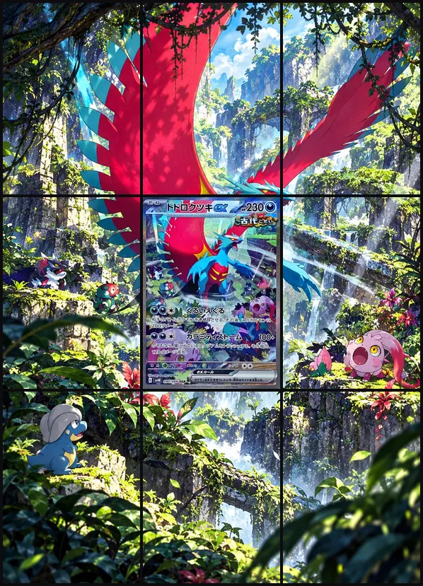 Roaring Moon ex SAR SV4K 090/066 binder art