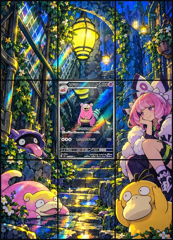Slowbro AR M5 087/081 binder art