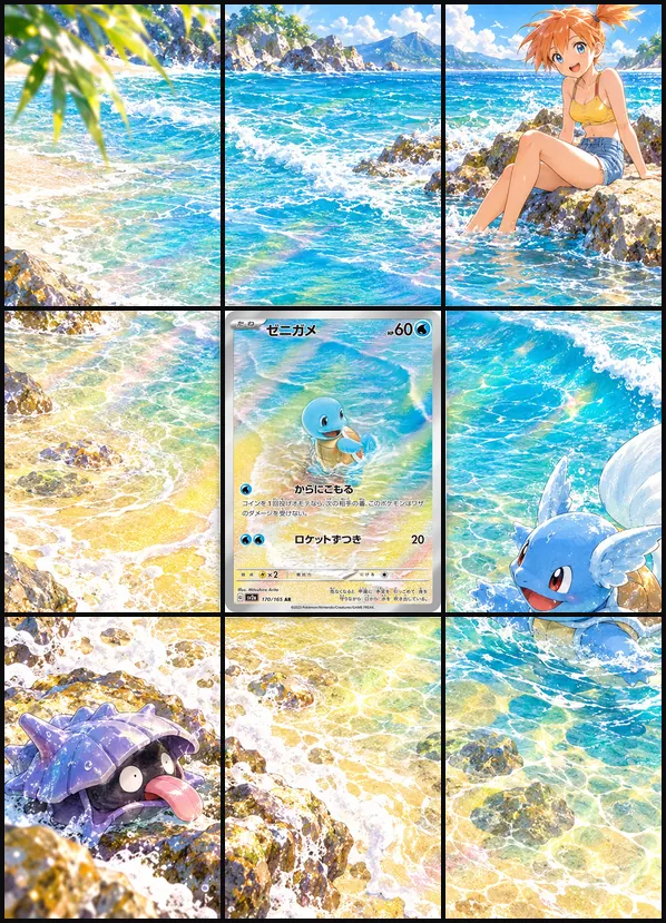 Squirtle AR SV2a 170/165 binder art