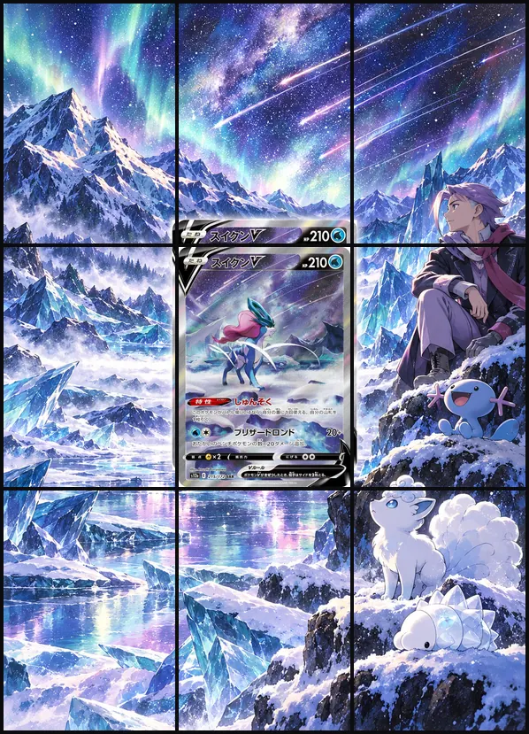 Suicune SAR S12a 215/172 binder art