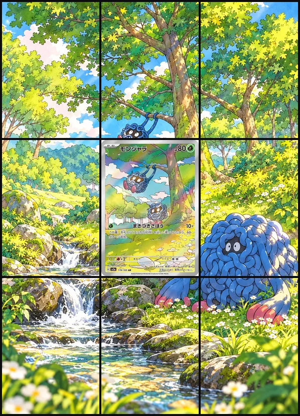 Tangela AR SV2a 178/165 binder art