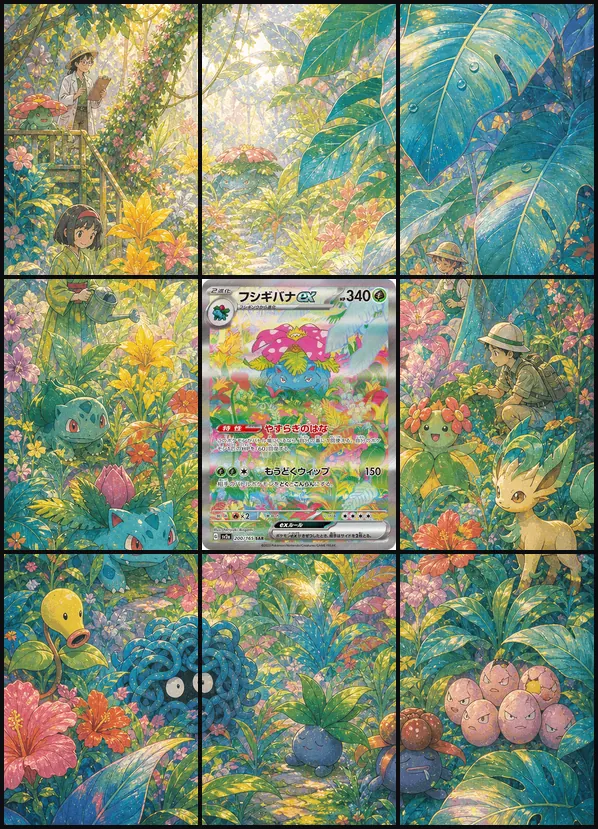 Venusaur ex SAR sv2a 200/165 binder art