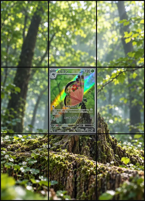 Vivillon AR SV8 107/106 binder art