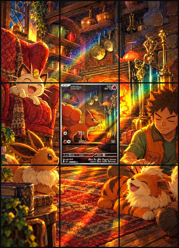 Vulpix AR M1L 067/063 binder art