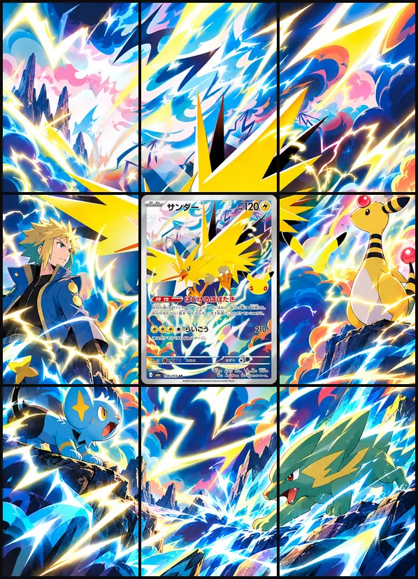 Zapdos AR M6a 108/103 binder art