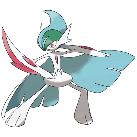 Mega Gallade official artwork