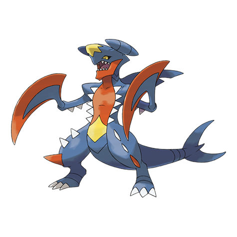Mega Garchomp official artwork