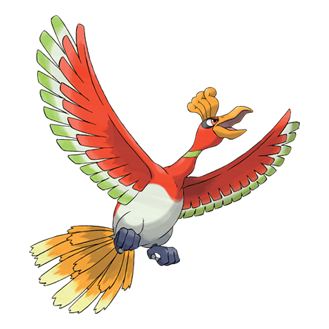 Ho-Oh official artwork