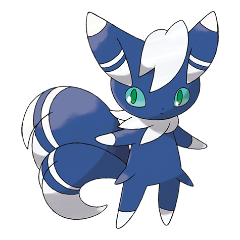 Meowstic official artwork