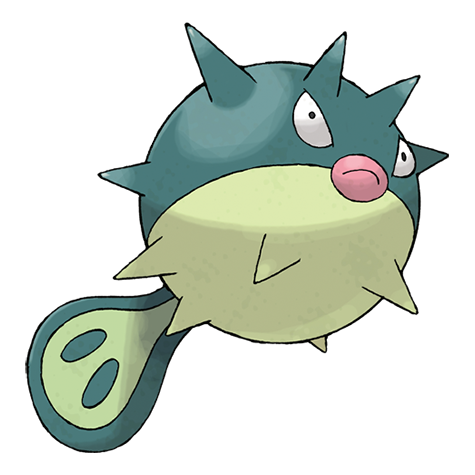 Qwilfish official artwork