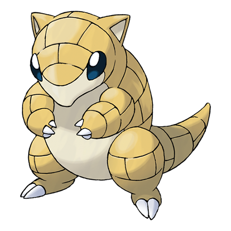 Sandshrew official artwork