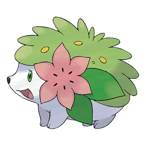 Shaymin official artwork