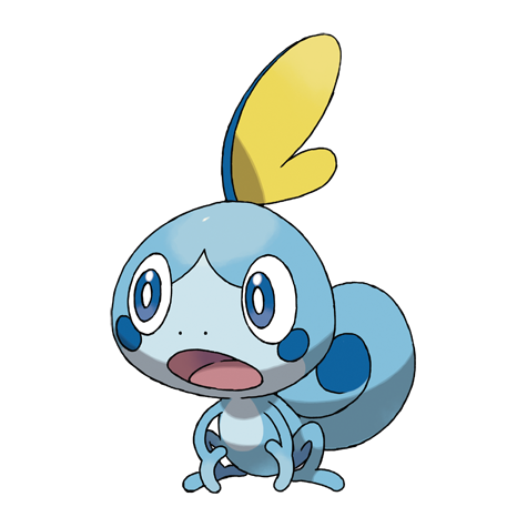 Sobble official artwork