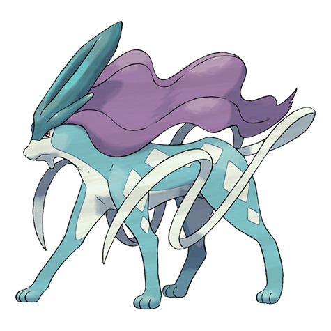Suicune official artwork