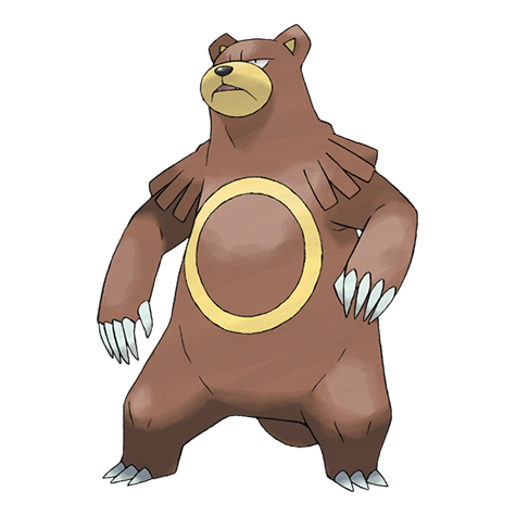 Ursaring official artwork